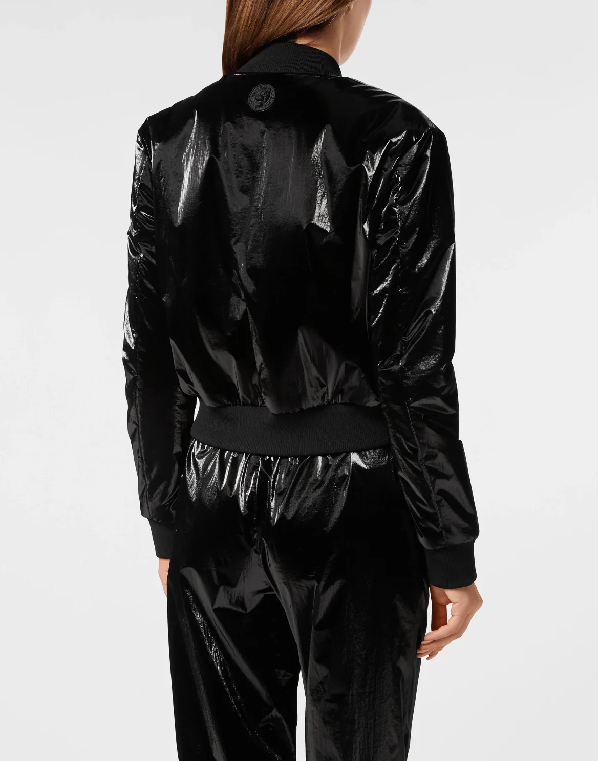 Nylon Bomber, цвет: Черный