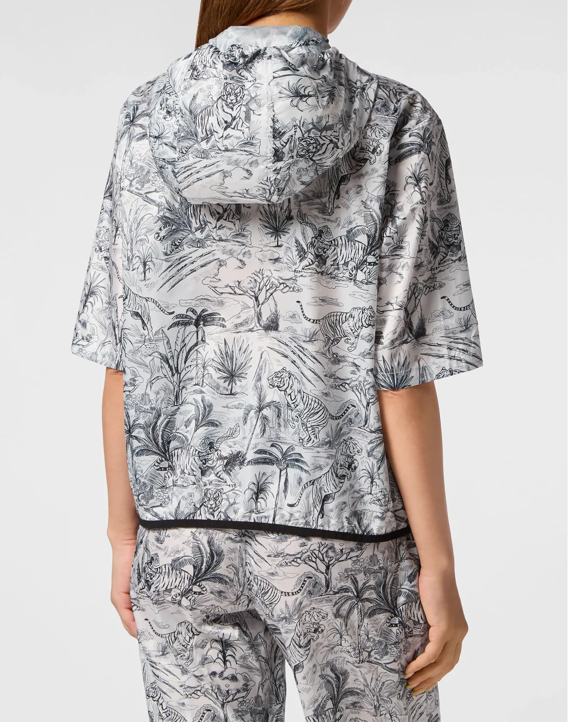 Nylon Windbreaker Toile, цвет: Белый