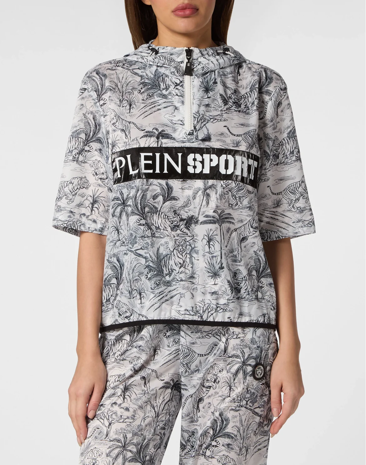 Nylon Windbreaker Toile, цвет: Белый