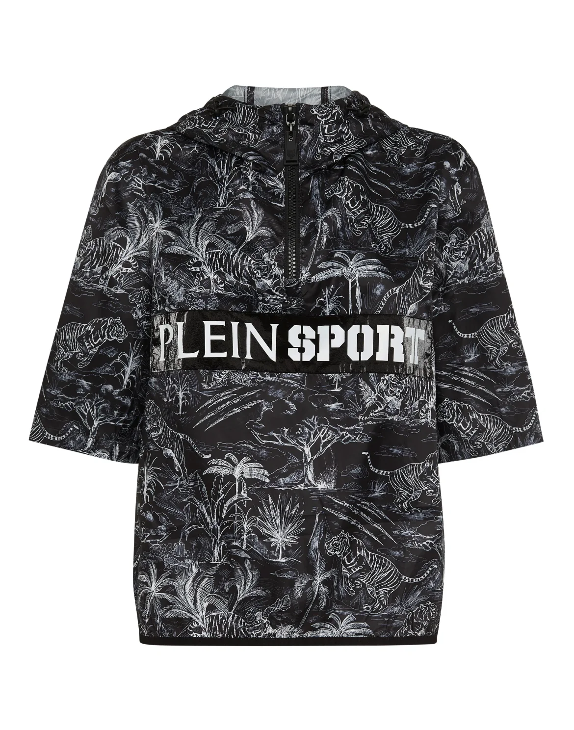 Nylon Windbreaker Toile, цвет: Черный