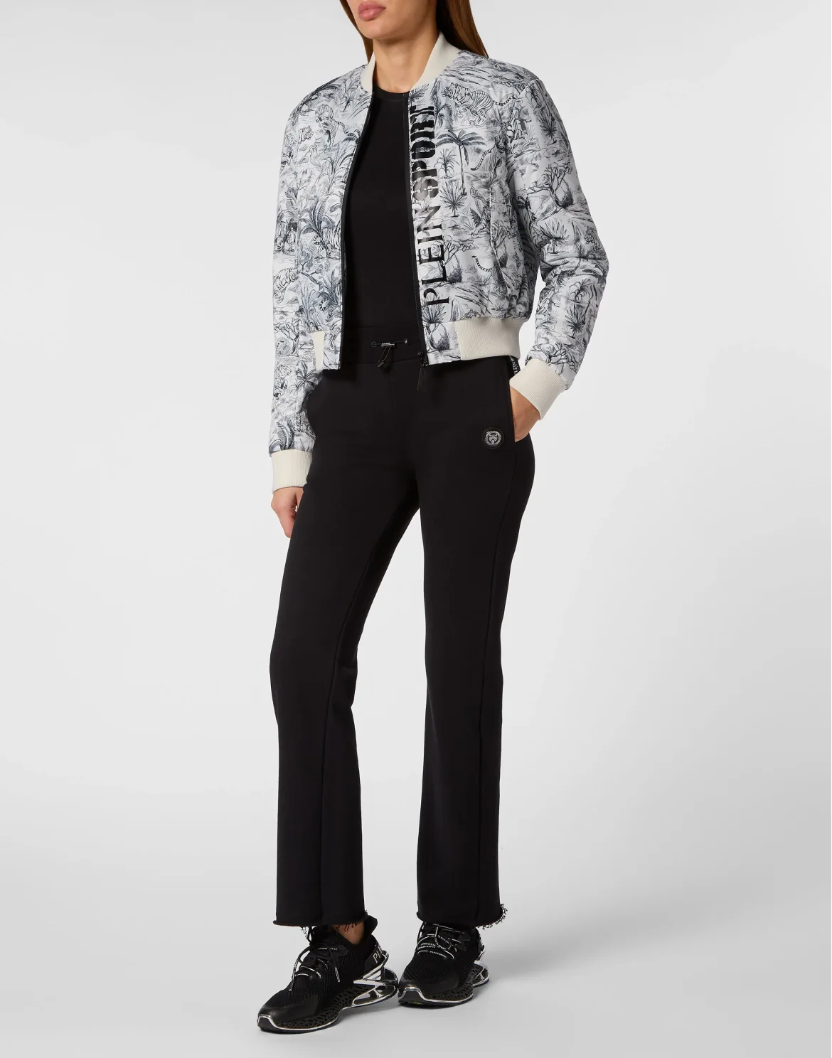 Nylon Bomber Toile, цвет: Белый