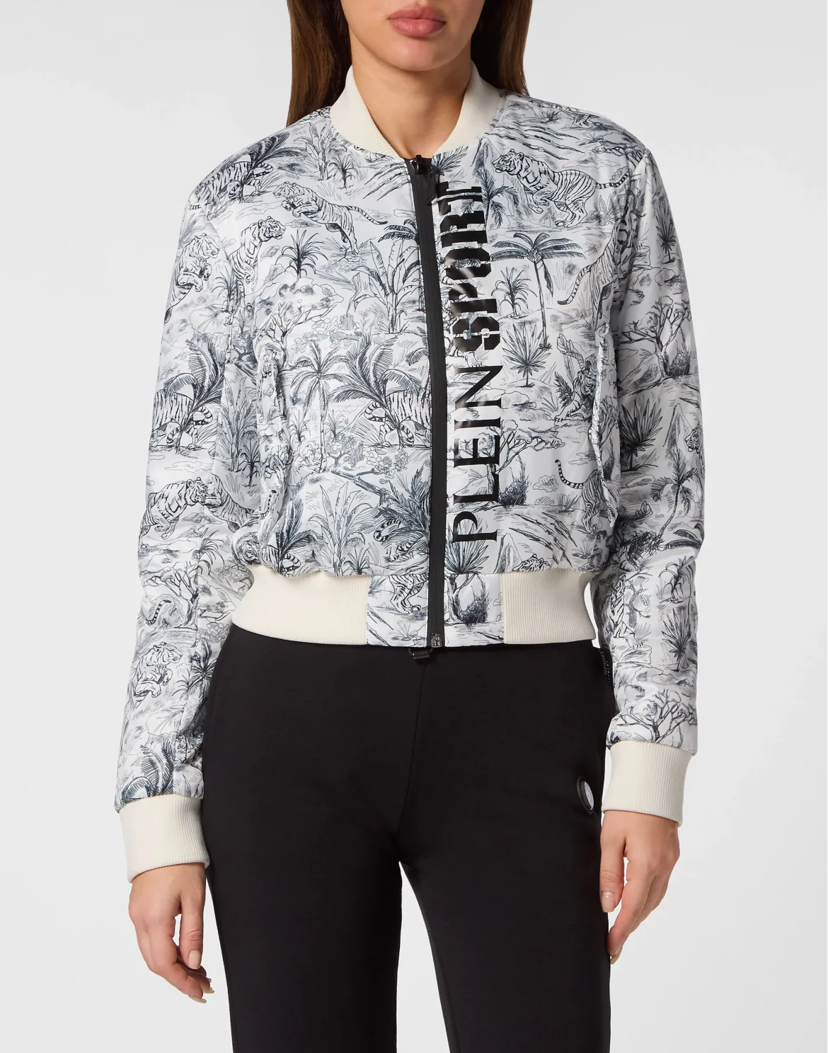 Nylon Bomber Toile, цвет: Белый