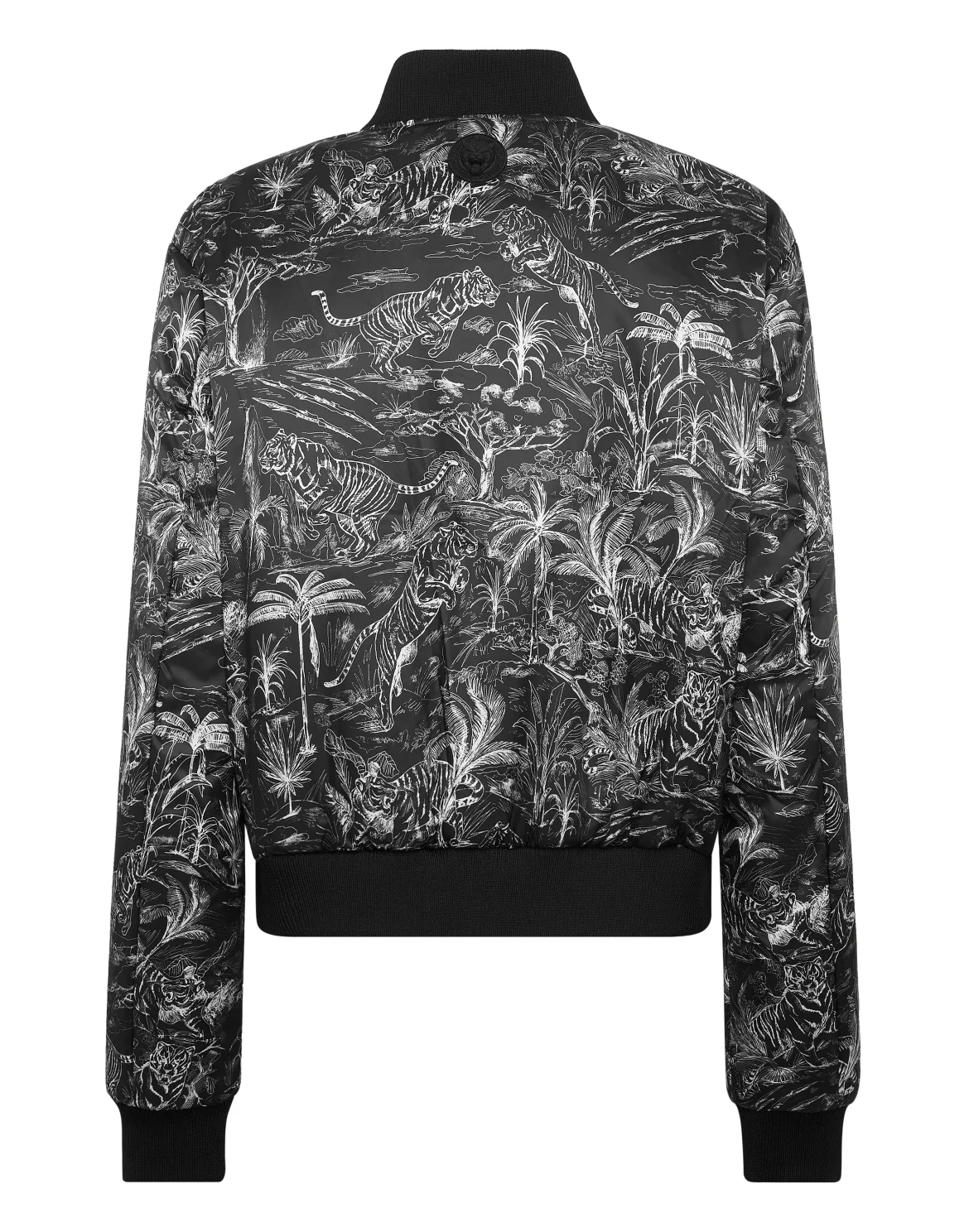 Nylon Bomber Toile, цвет: Черный