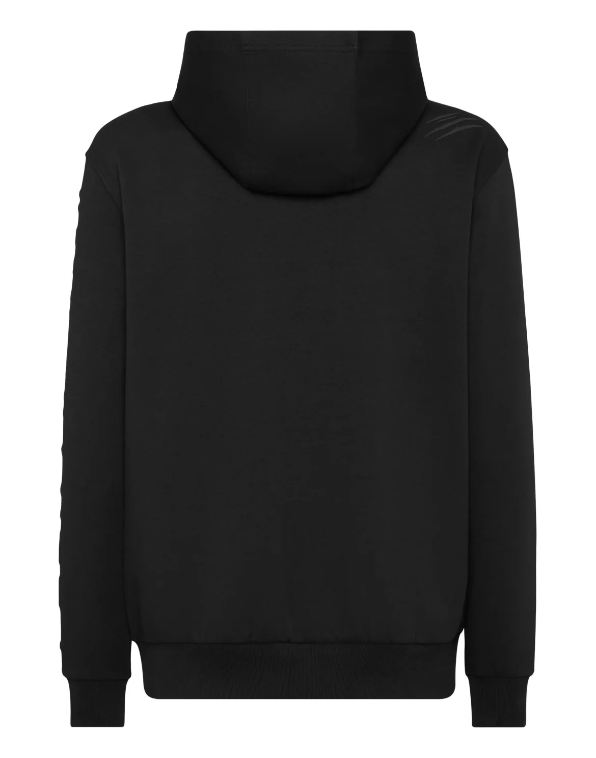 Embossed Hoodie Sweatjacket, цвет: Черный