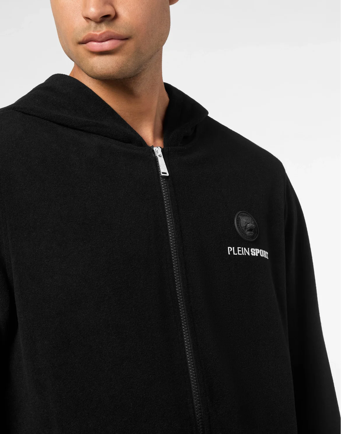 Sponge Hoodie Sweatjacket, цвет: Черный