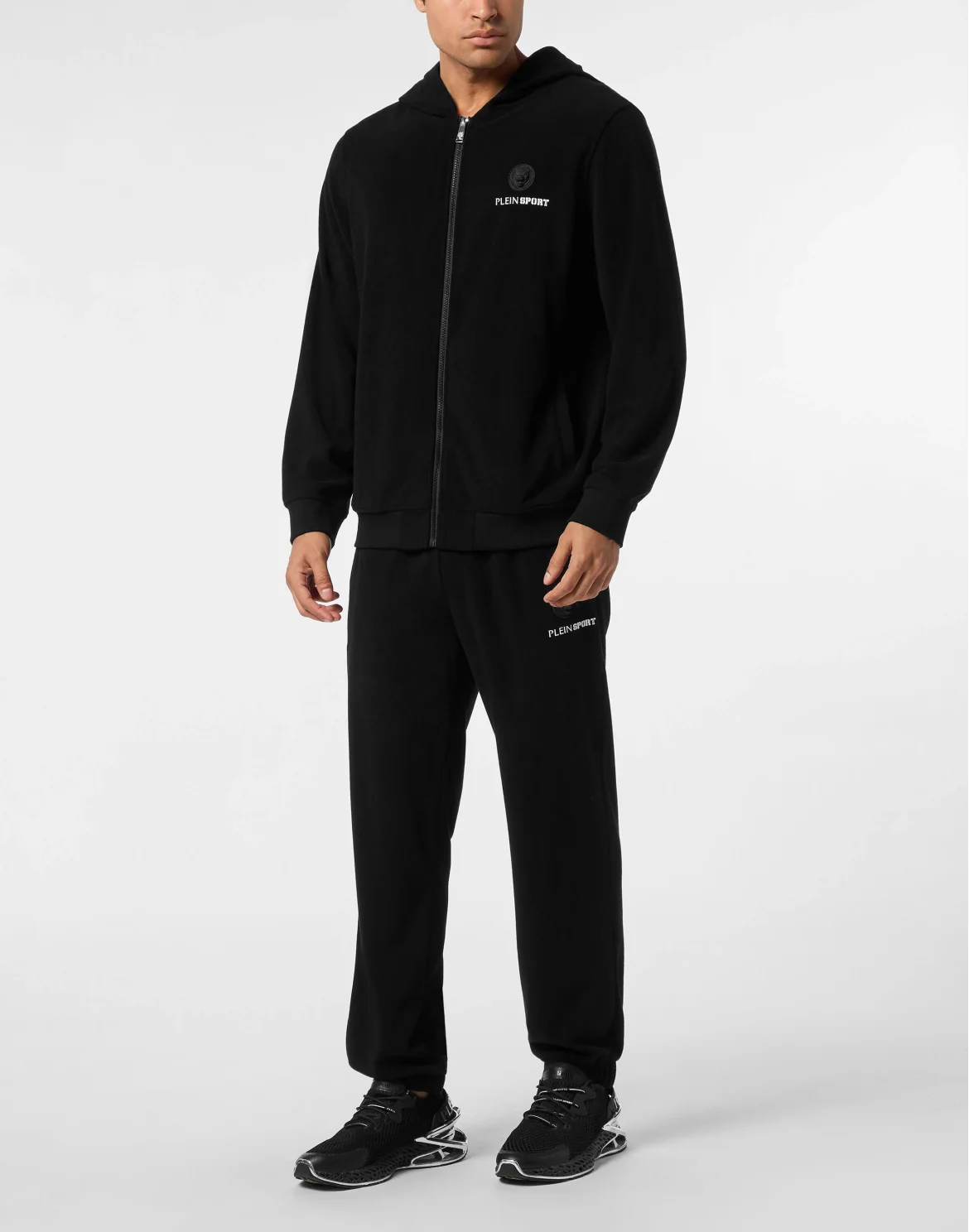 Sponge Hoodie Sweatjacket, цвет: Черный