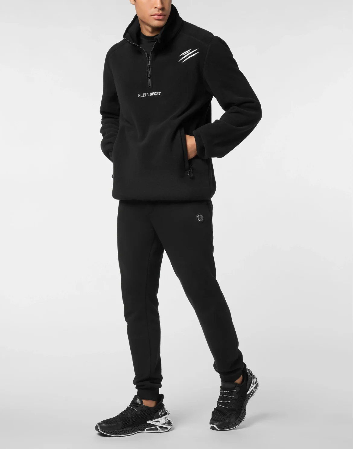 Pile Glacier Zip Anorak, цвет: Черный