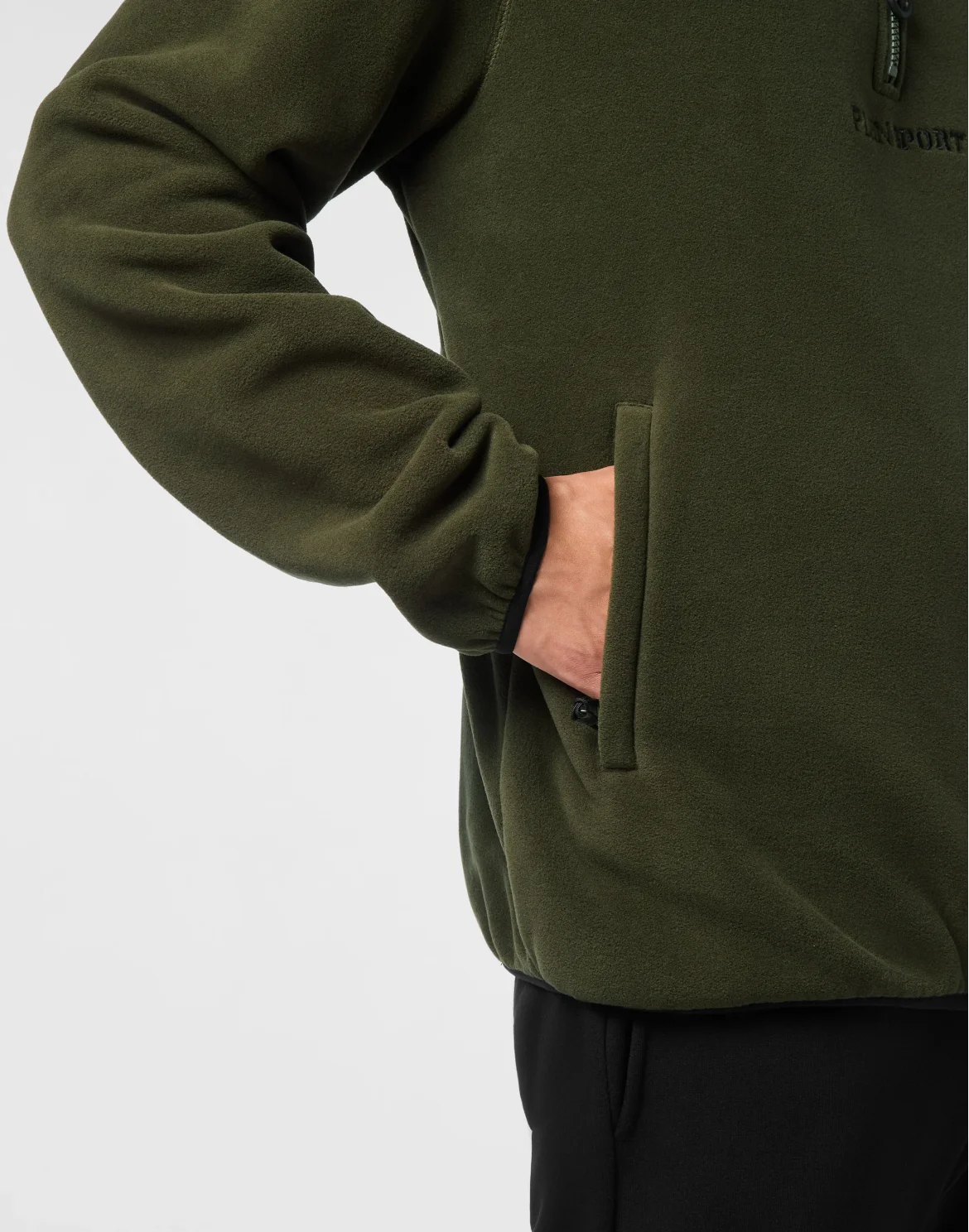 Pile Glacier Zip Anorak, цвет: Серый