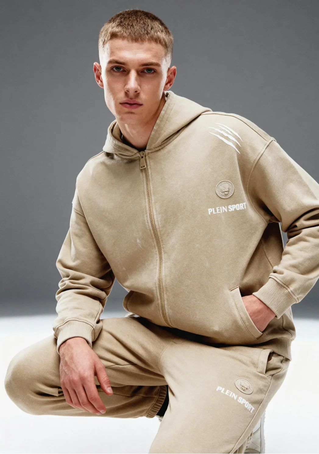 Jogging Pants Cold Dye, цвет: Бежевый
