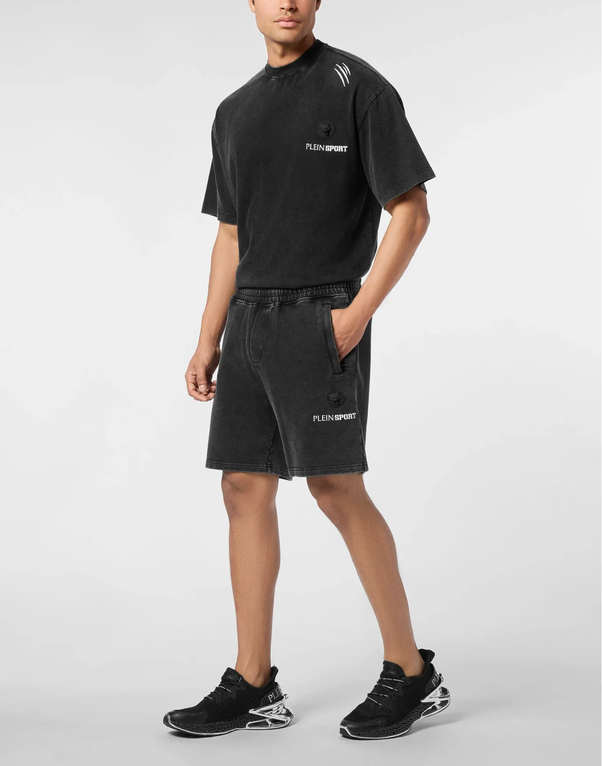 Jogging Shorts Cold Dye, цвет: Черный