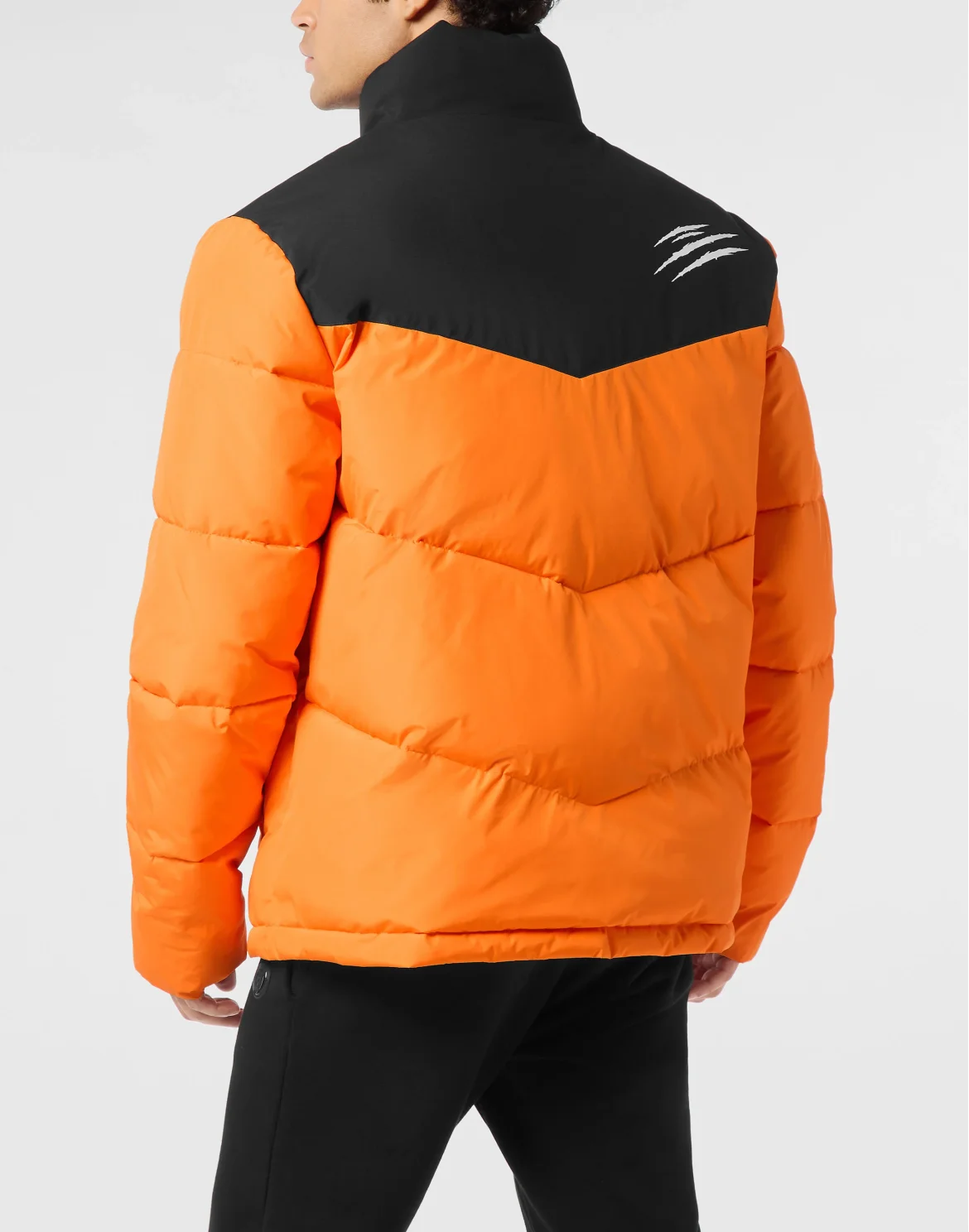 Puffer Jacket Scratch, цвет: Оранжевый