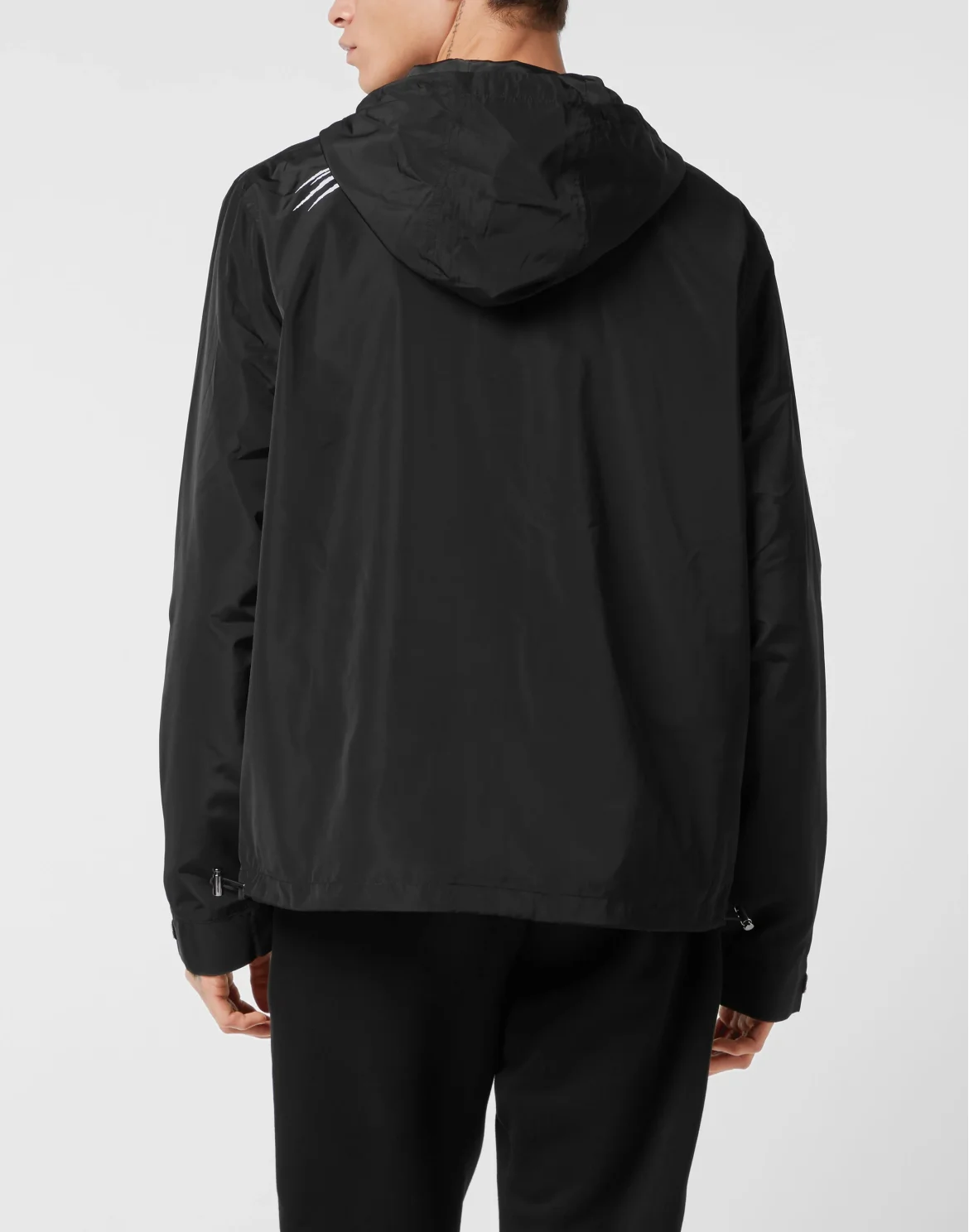Nylon Windbreaker, цвет: Черный