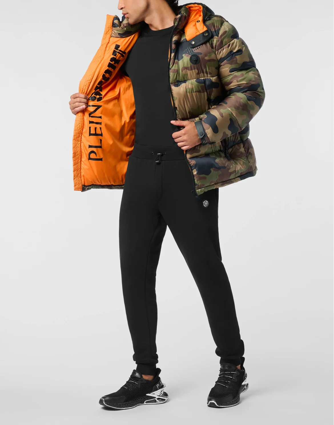 Puffer Jacket Camouflage, цвет: Камуфляж