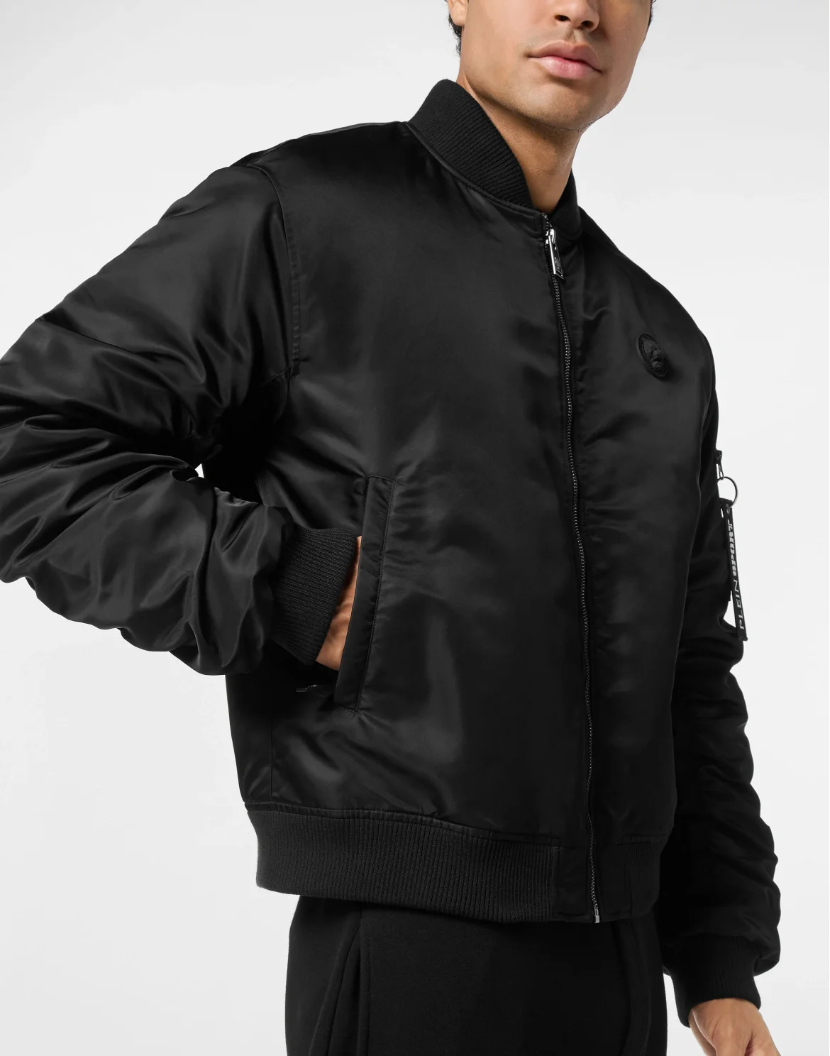 Bomber Jacket Icon, цвет: Черный
