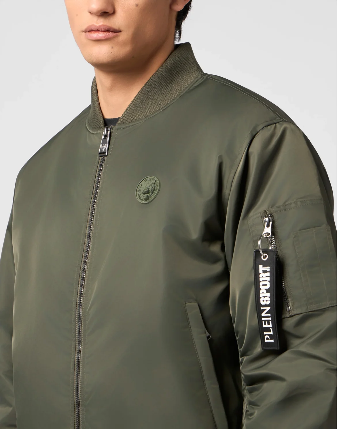 Bomber Jacket Icon, цвет: Серый
