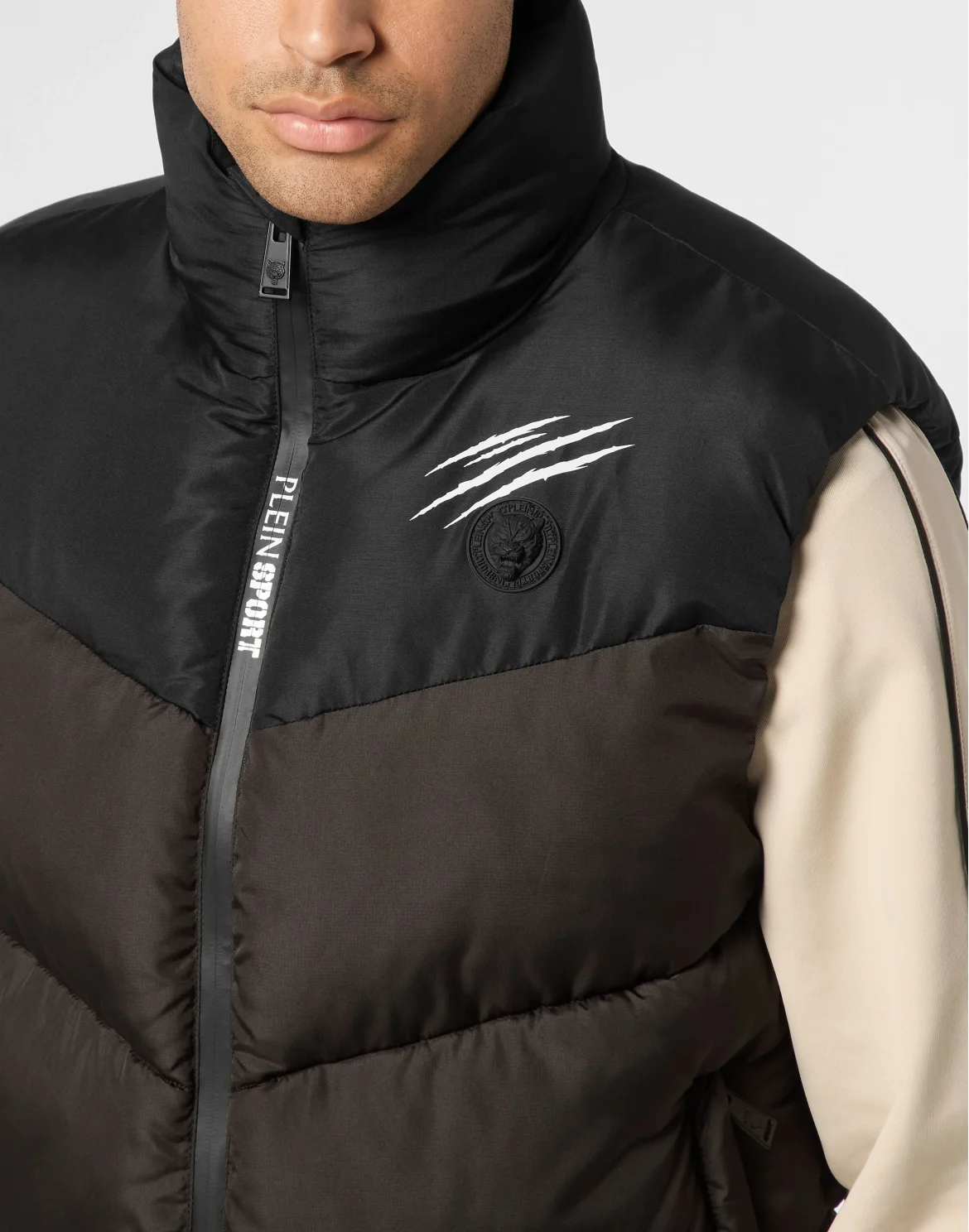 Puffer Jacket Vest, цвет: Черный