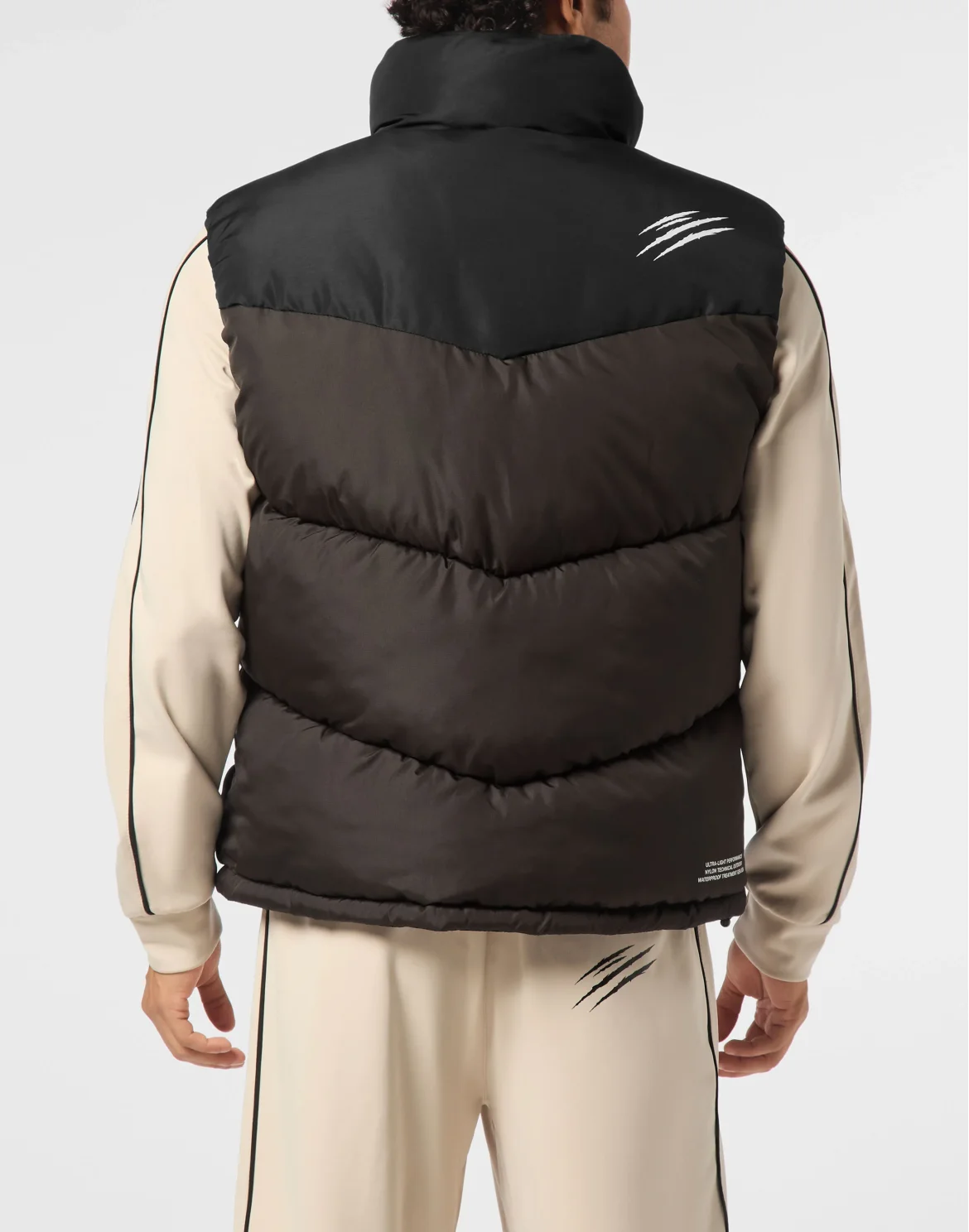 Puffer Jacket Vest, цвет: Черный