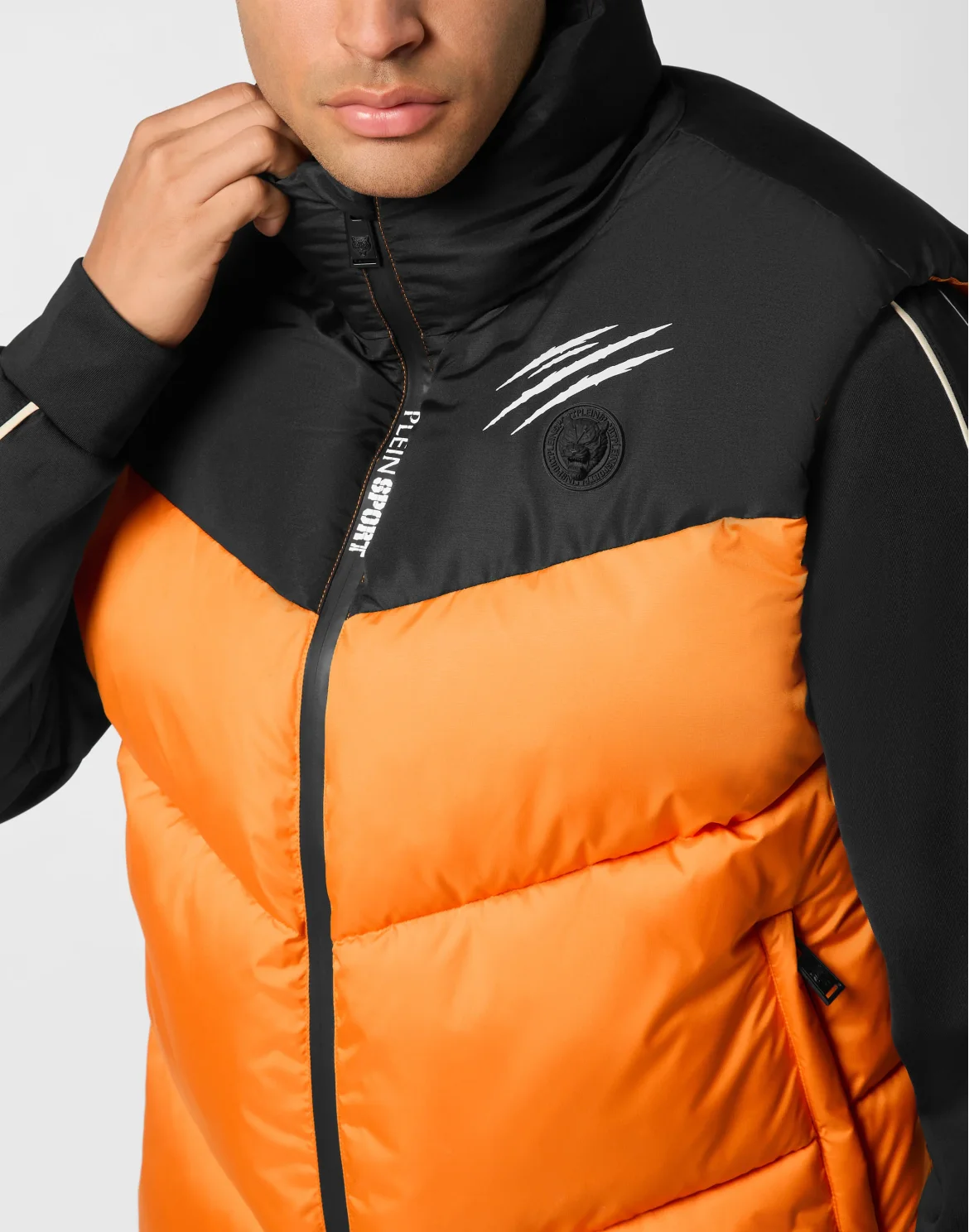 Puffer Jacket Vest, цвет: Оранжевый
