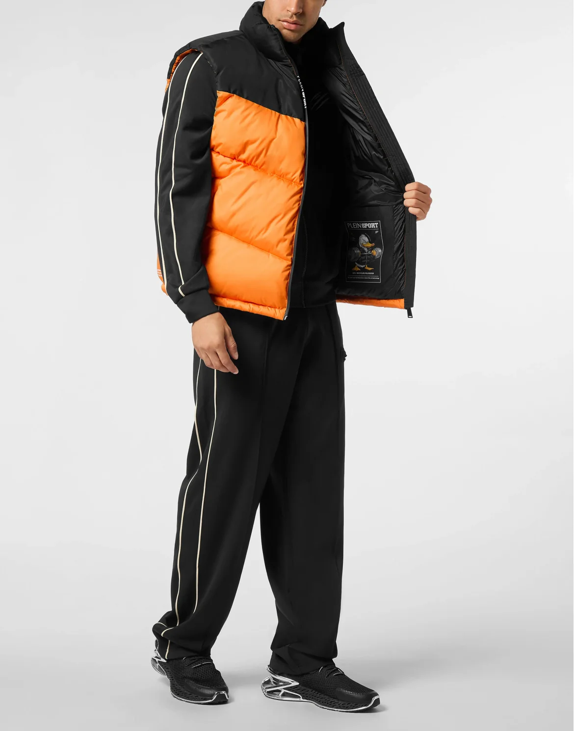Puffer Jacket Vest, цвет: Оранжевый