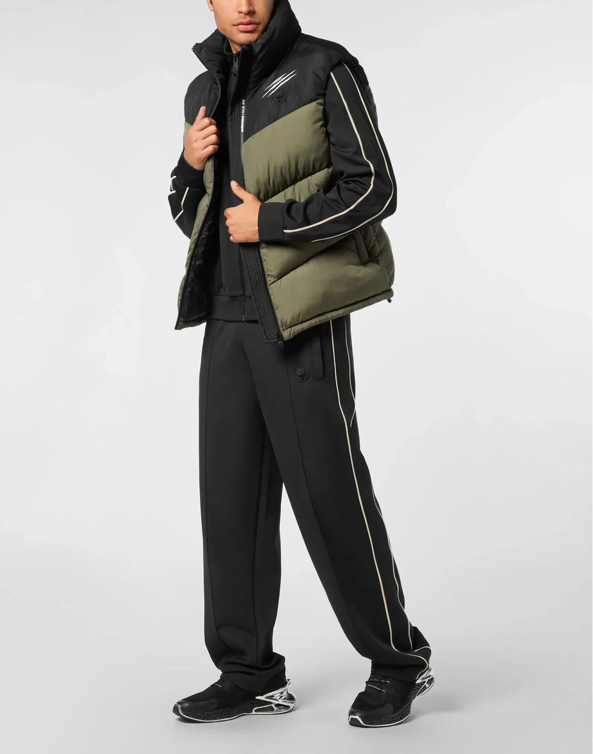 Puffer Jacket Vest, цвет: Серый