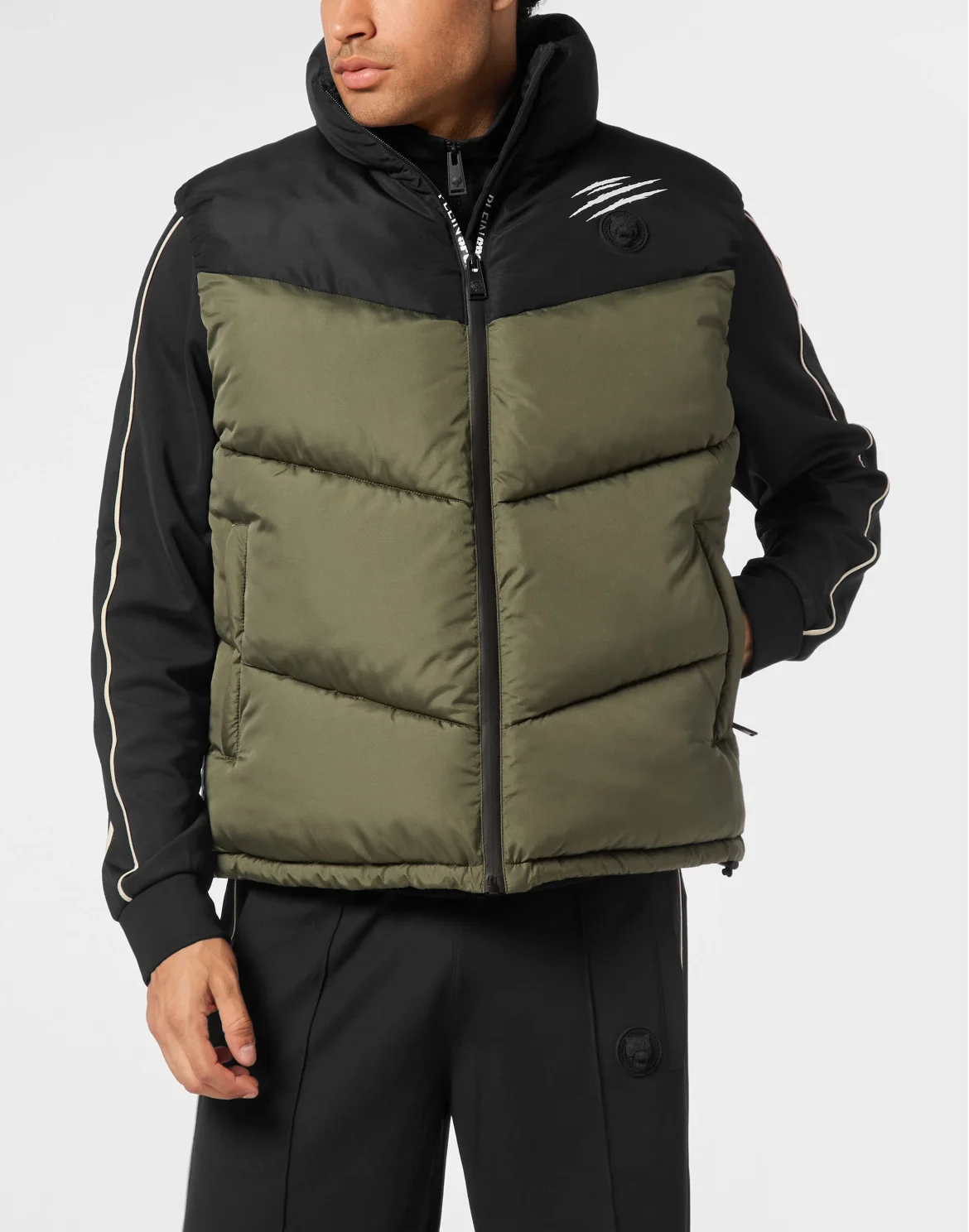 Puffer Jacket Vest, цвет: Серый