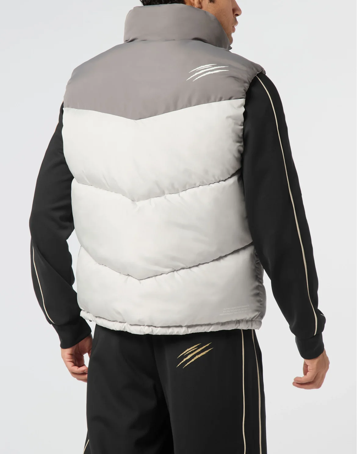 Puffer Jacket Vest, цвет: Серый