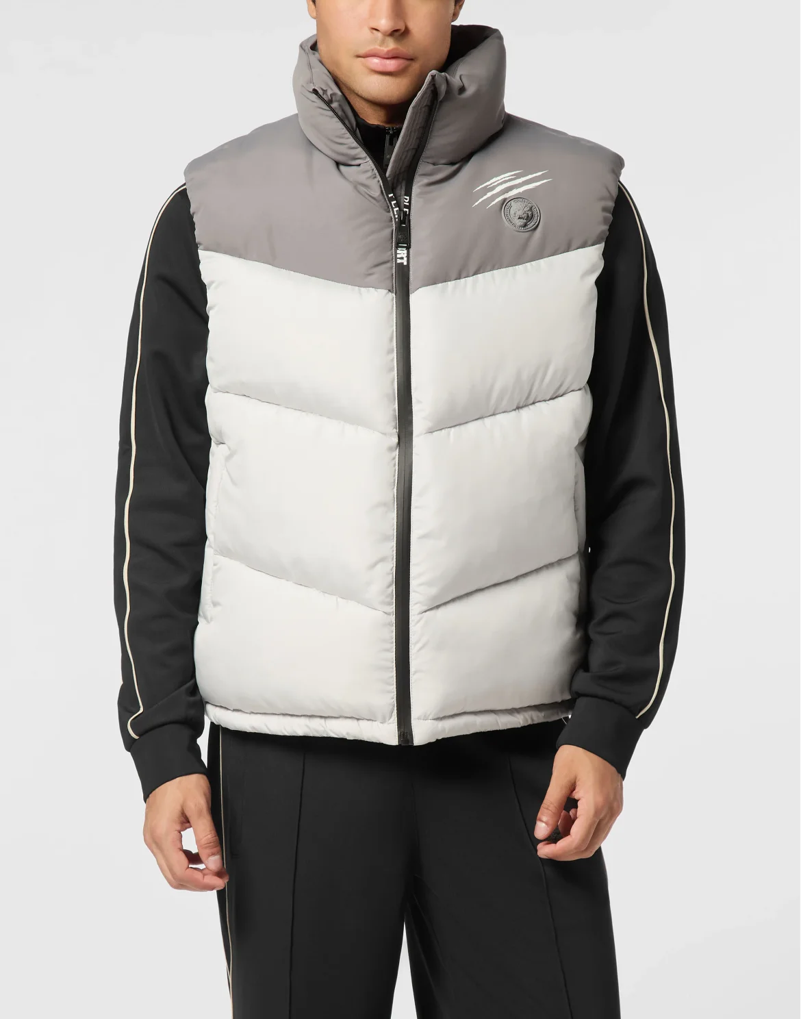 Puffer Jacket Vest, цвет: Серый