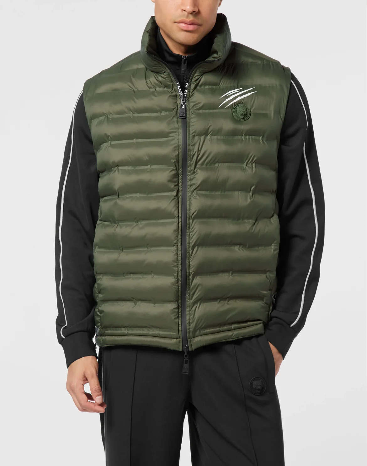 Puffer Jacket Vest Shanghai, цвет: Серый