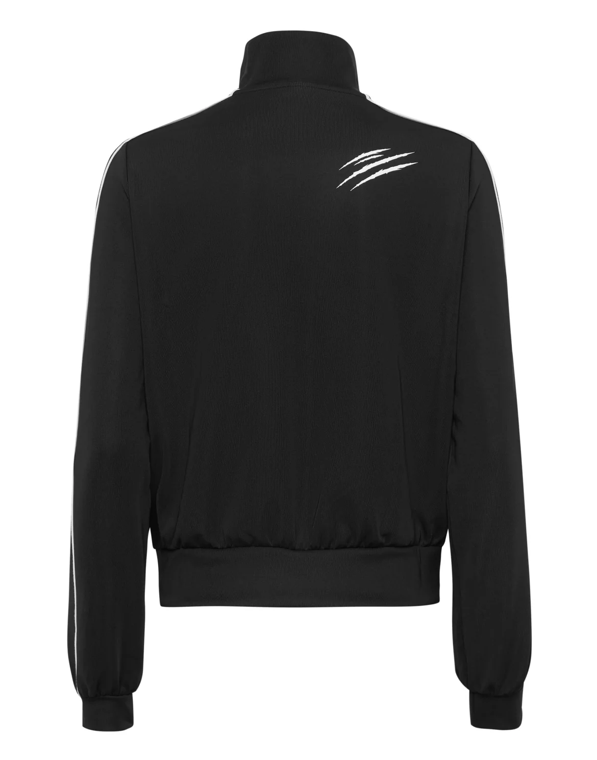 Cropped Tracksuit Jacket, цвет: Черный