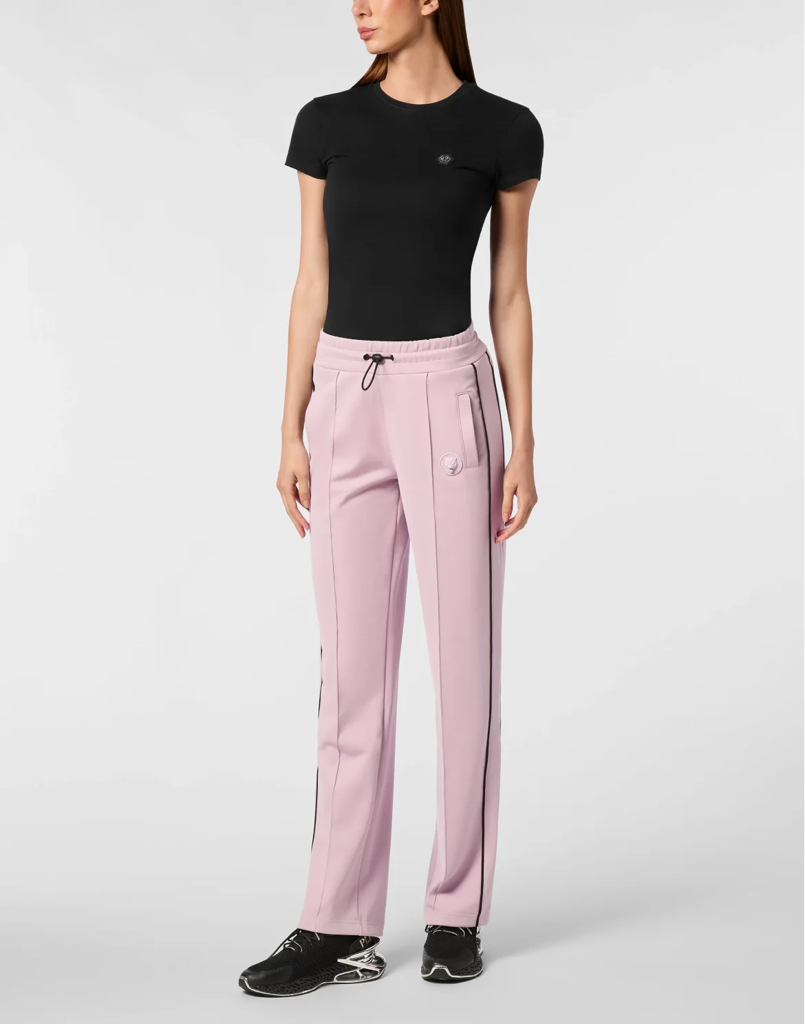 Tracksuit Pants Loose Fit, цвет: Розовый