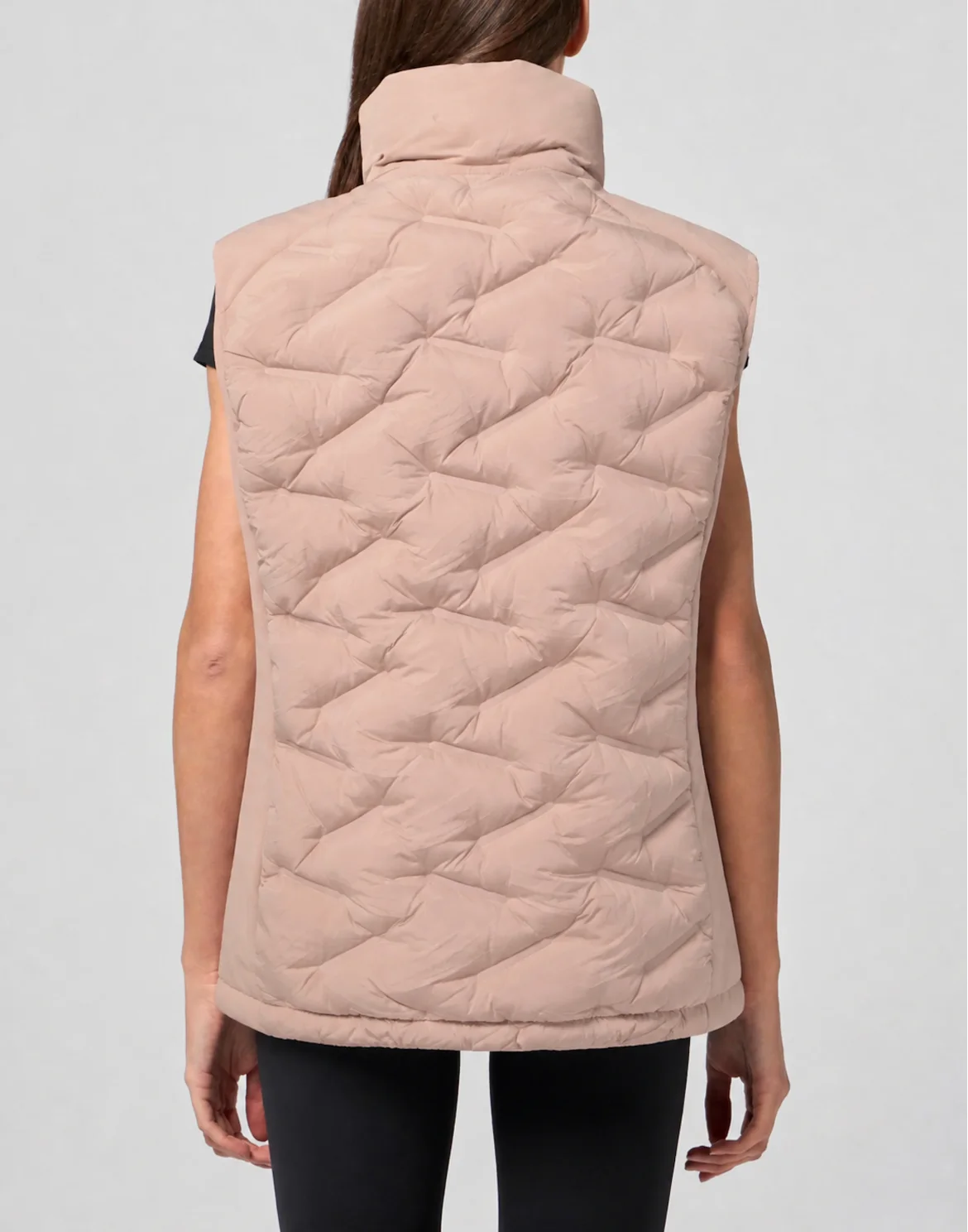 Light Padding Jacket Vest Scratch, цвет: Розовый