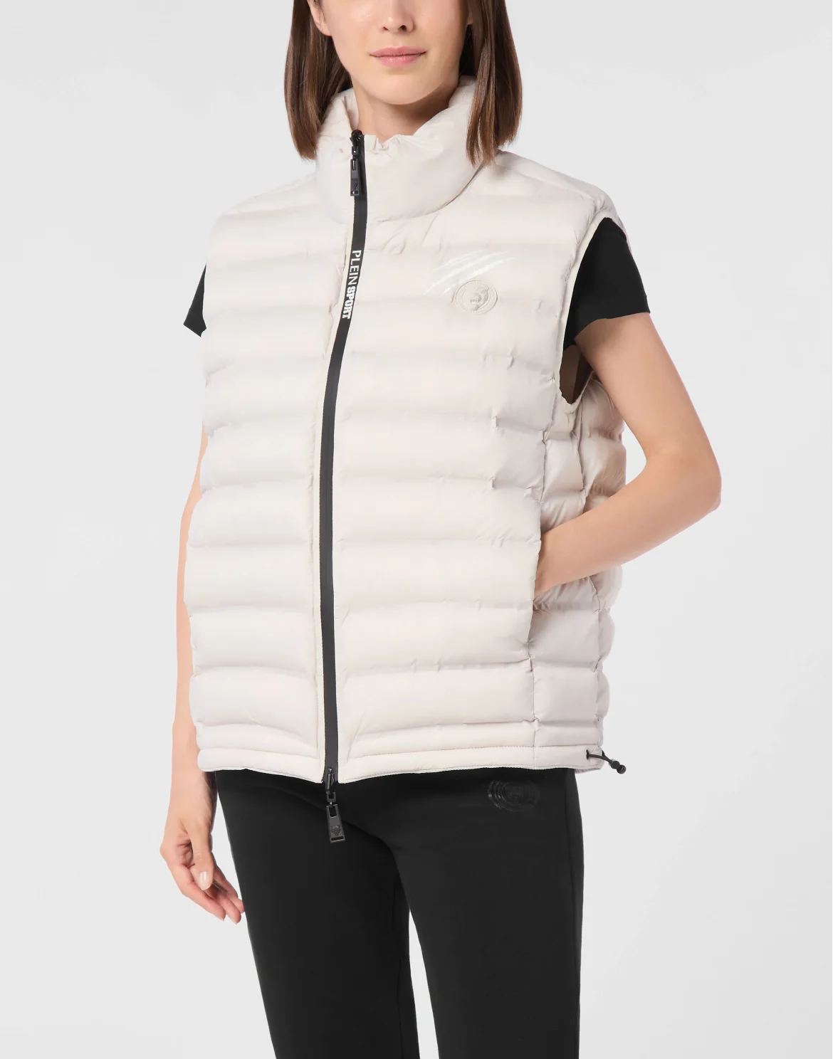 Puffer Termo Jacket Vest, цвет: Бежевый