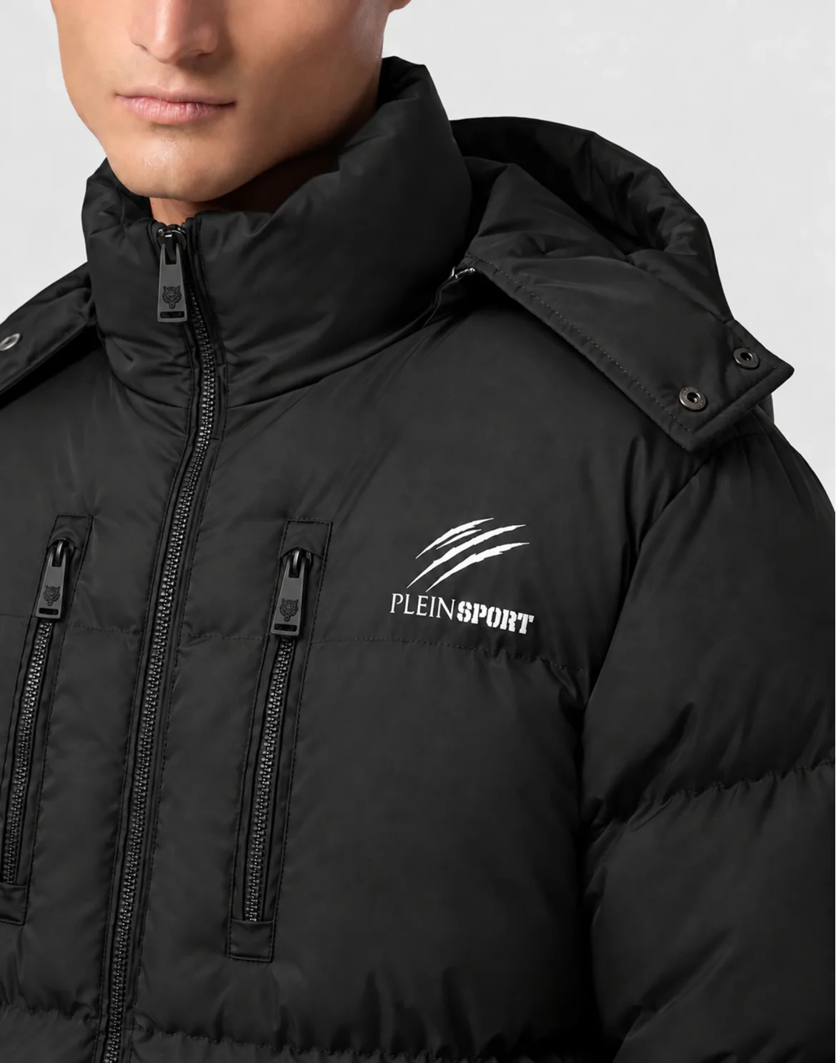 Puffer Jacket Double Zip, цвет: Черный