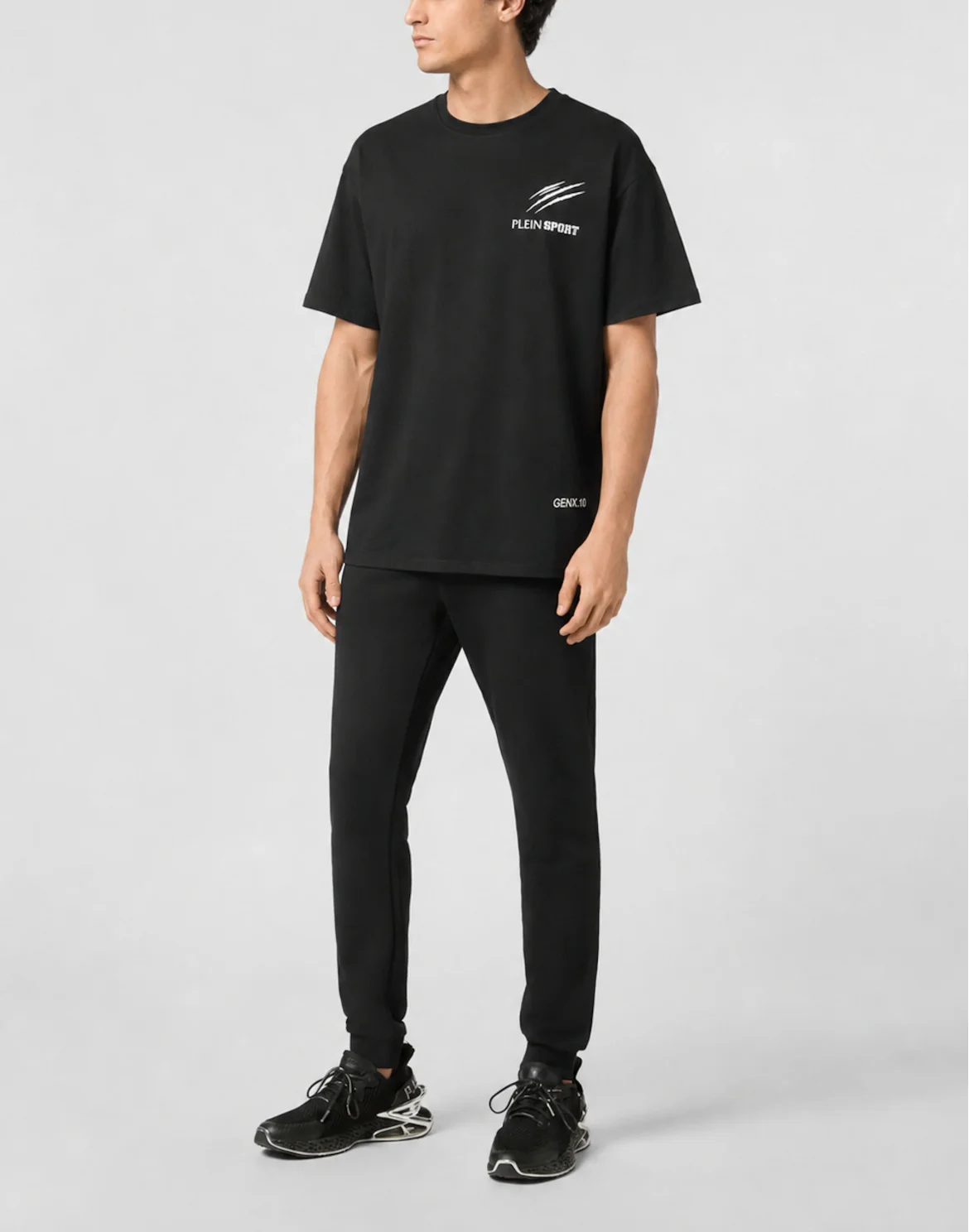 Round Neck T-Shirt Basic, цвет: Черный