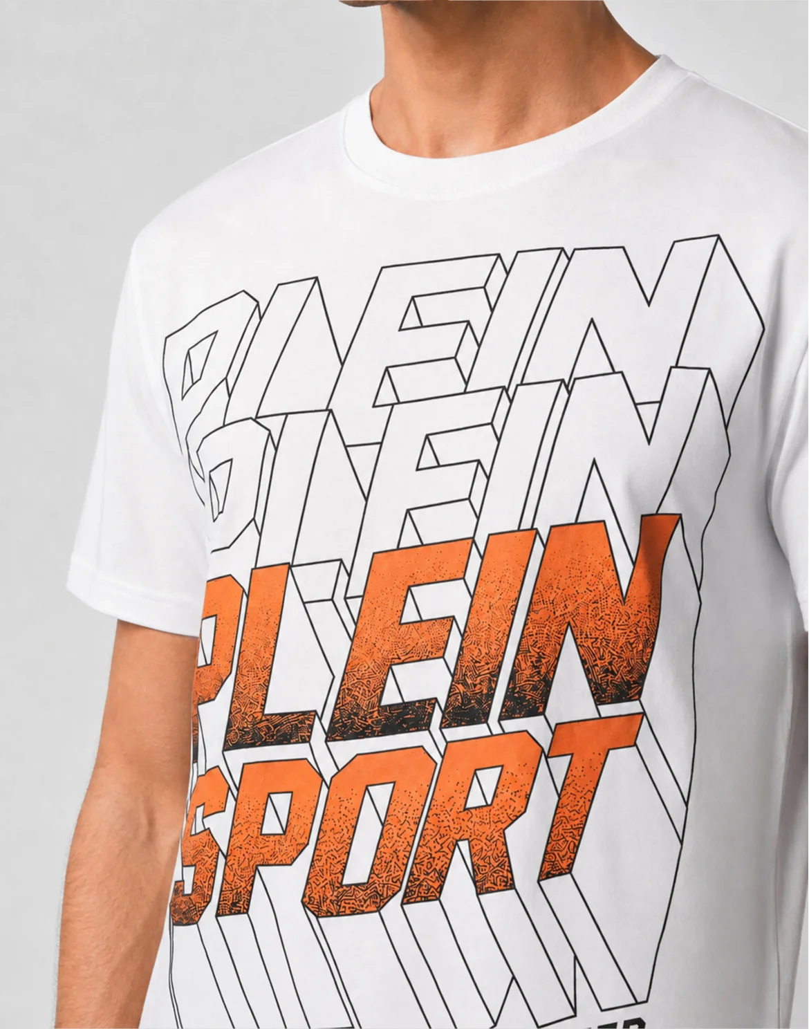 Round Neck T-Shirt PS Fluo, цвет: Белый