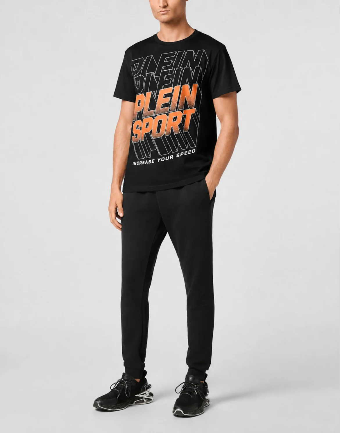 Round Neck T-Shirt PS Fluo, цвет: Черный