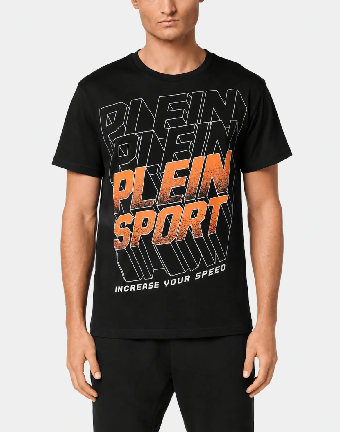 Round Neck T-Shirt PS Fluo, цвет: Черный