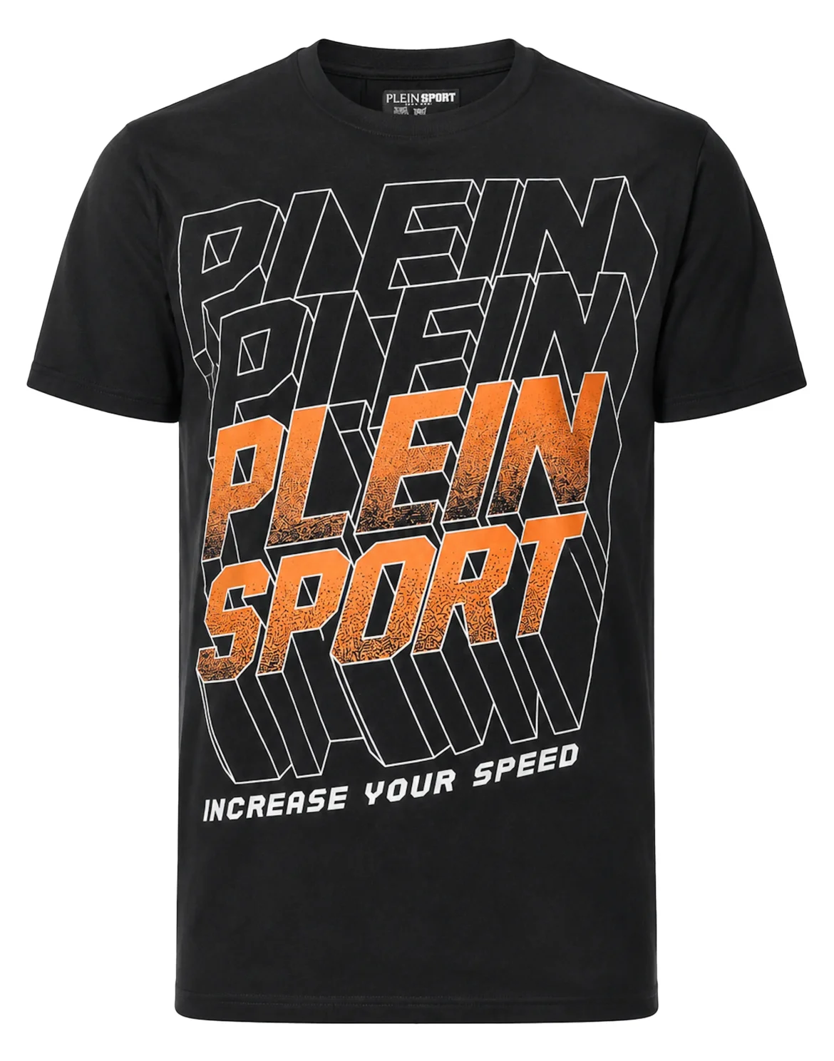 Round Neck T-Shirt PS Fluo, цвет: Черный