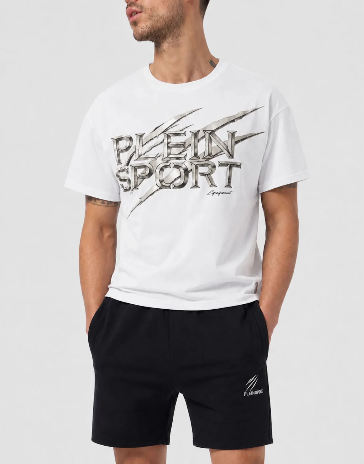Round Neck T-Shirt Stone Logo, цвет: Белый