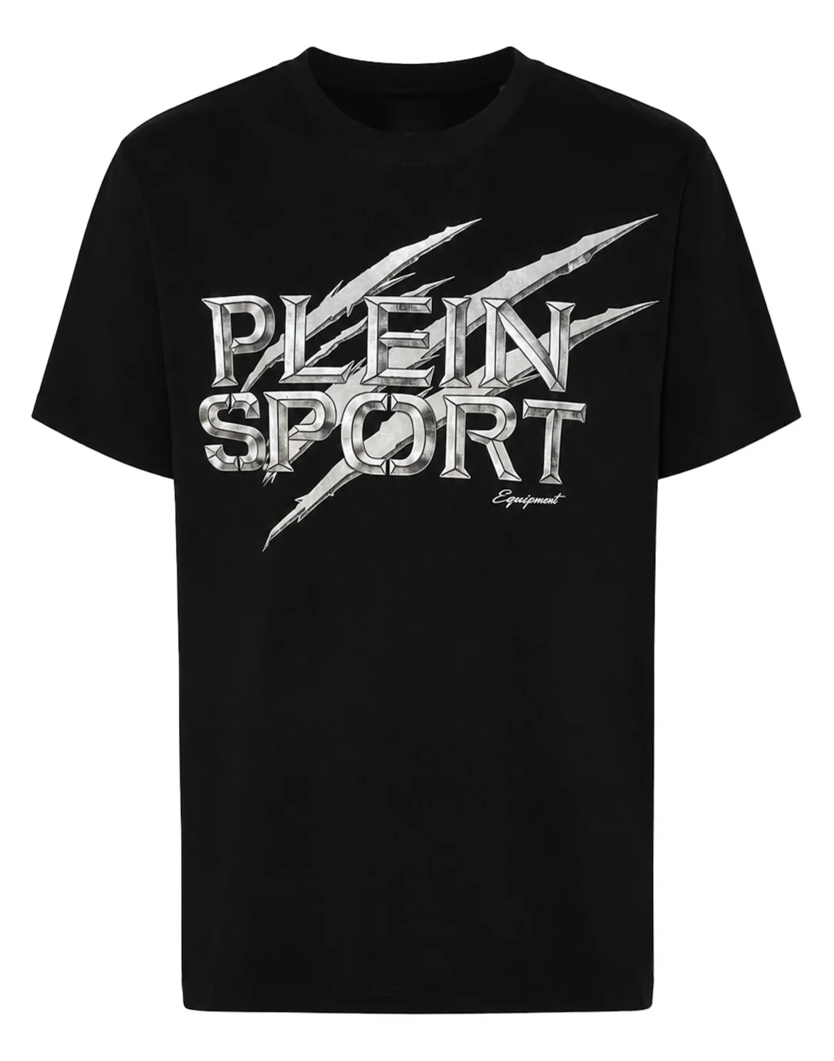 Round Neck T-Shirt Stone Logo, цвет: Черный