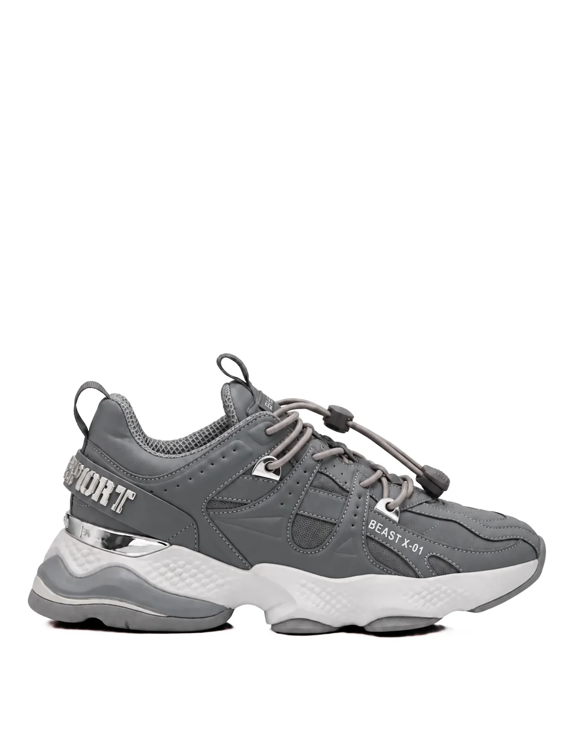 RUNNER BEAST X-01 NAPPA, цвет: Серый