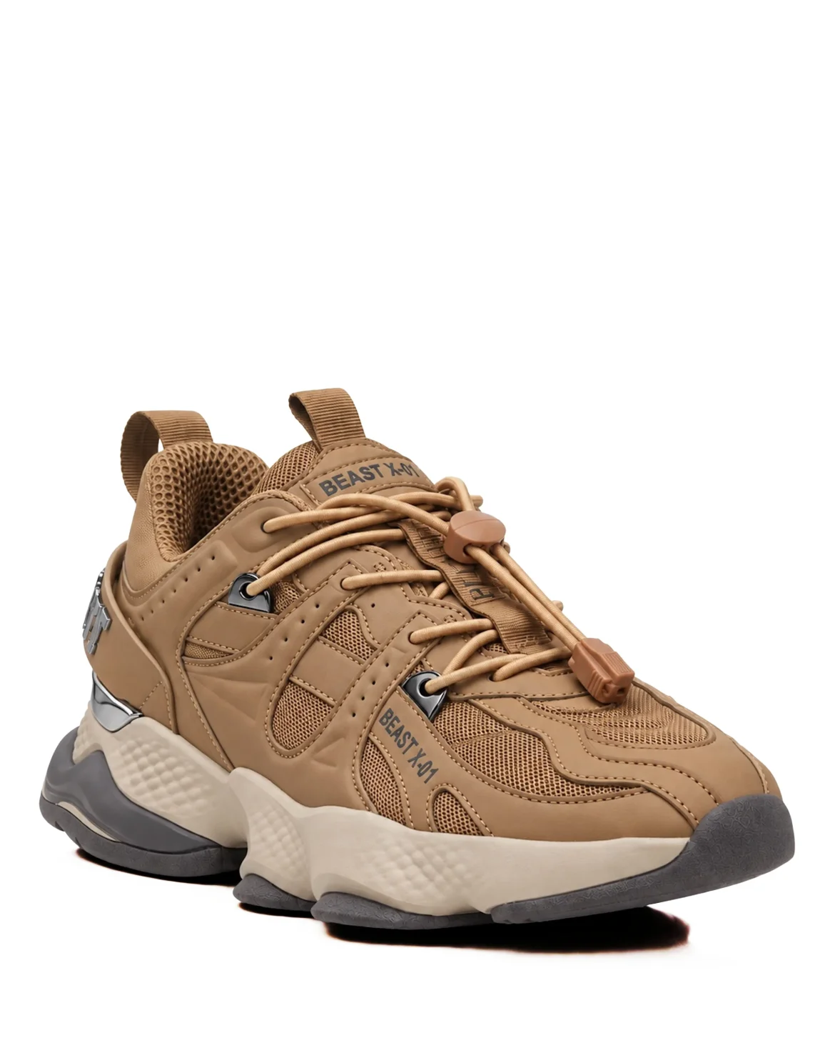 RUNNER BEAST X-01 NAPPA, цвет: Коричневый