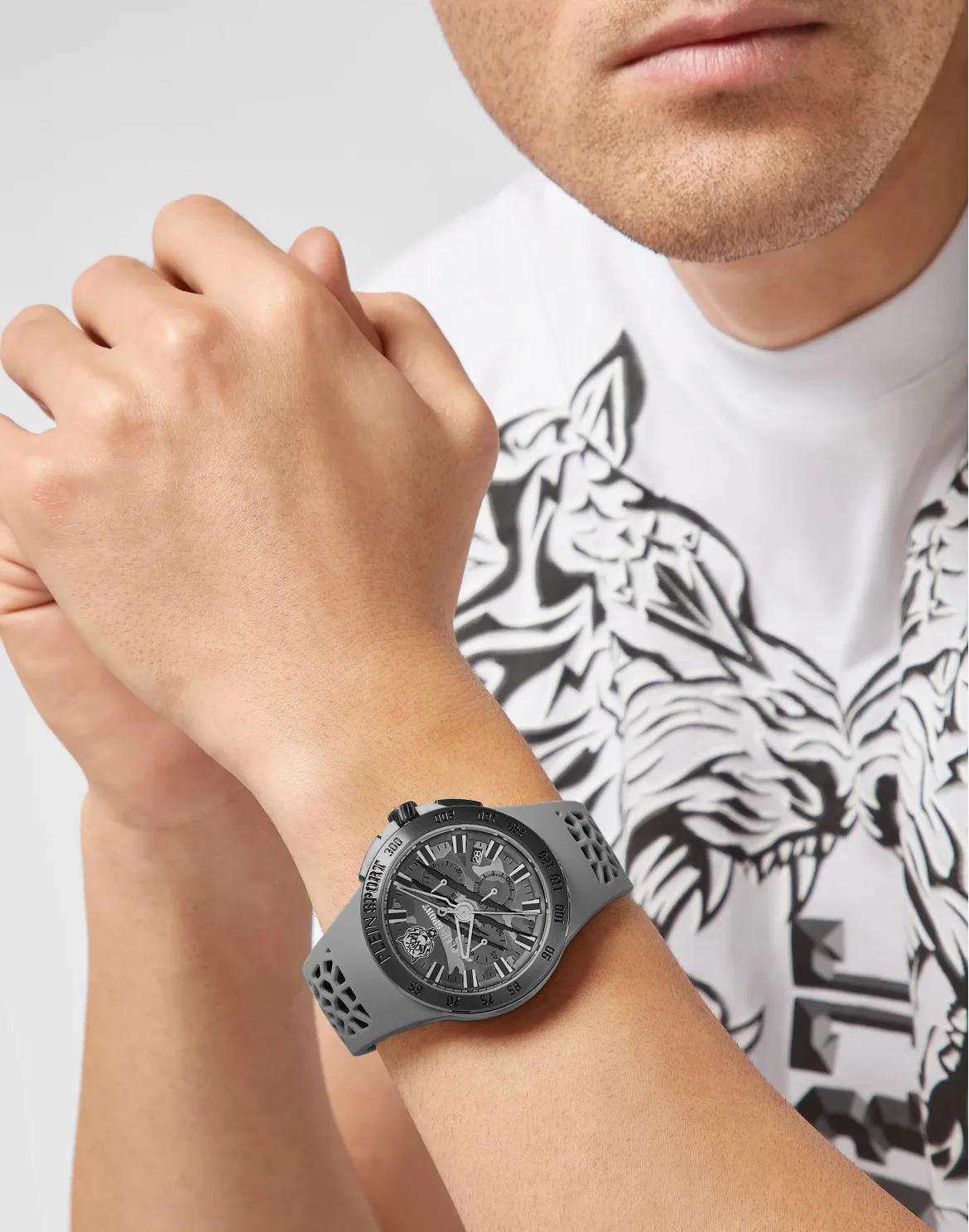 THUNDERSTORM CHRONO Watch, цвет: Серый