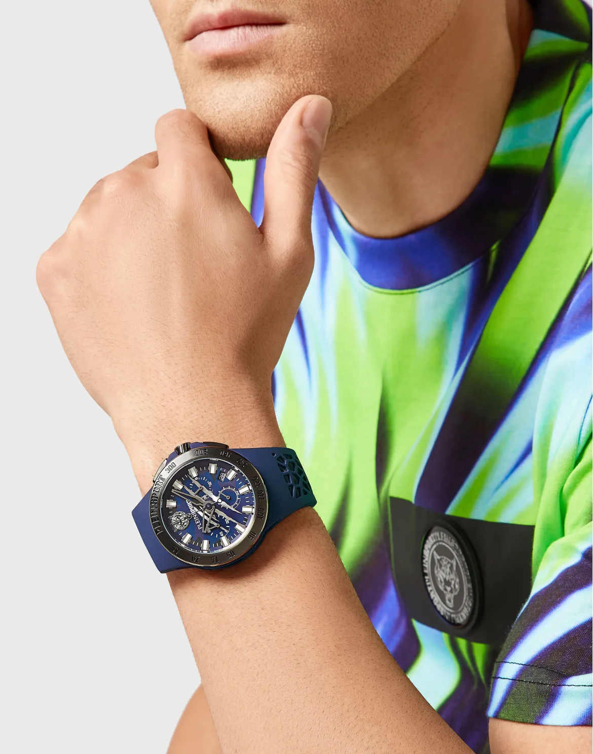 THUNDERSTORM CHRONO Watch, цвет: Серебристый