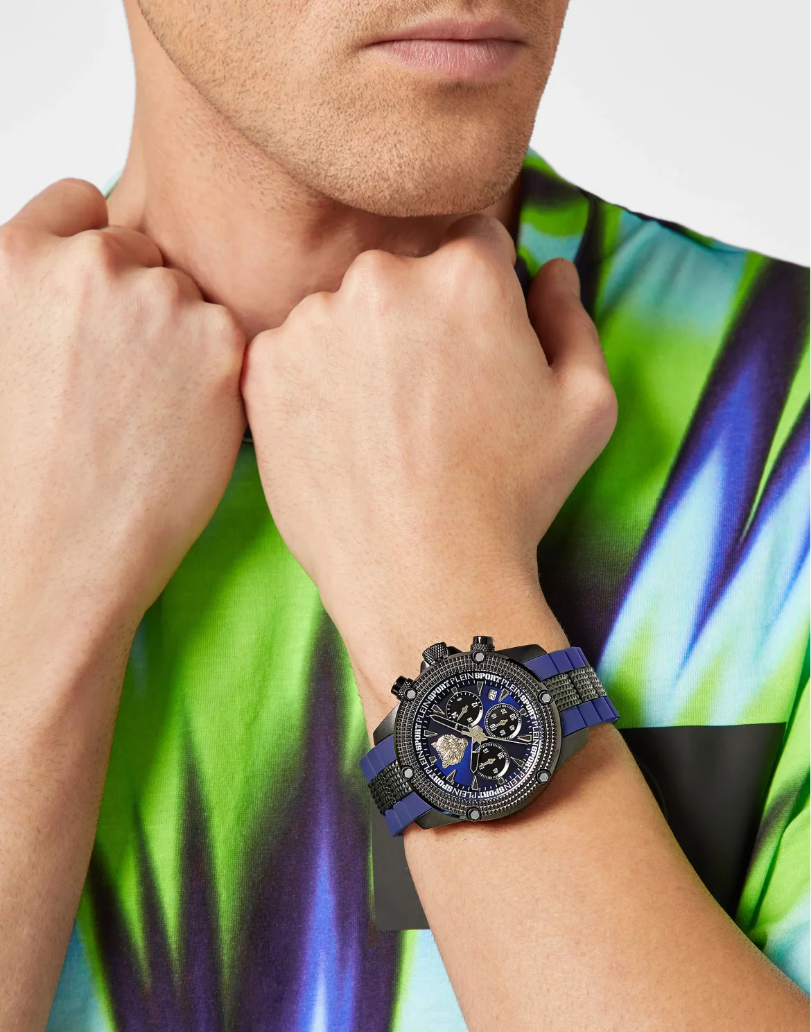 HURRICANE CHRONO Watch, цвет: Синий