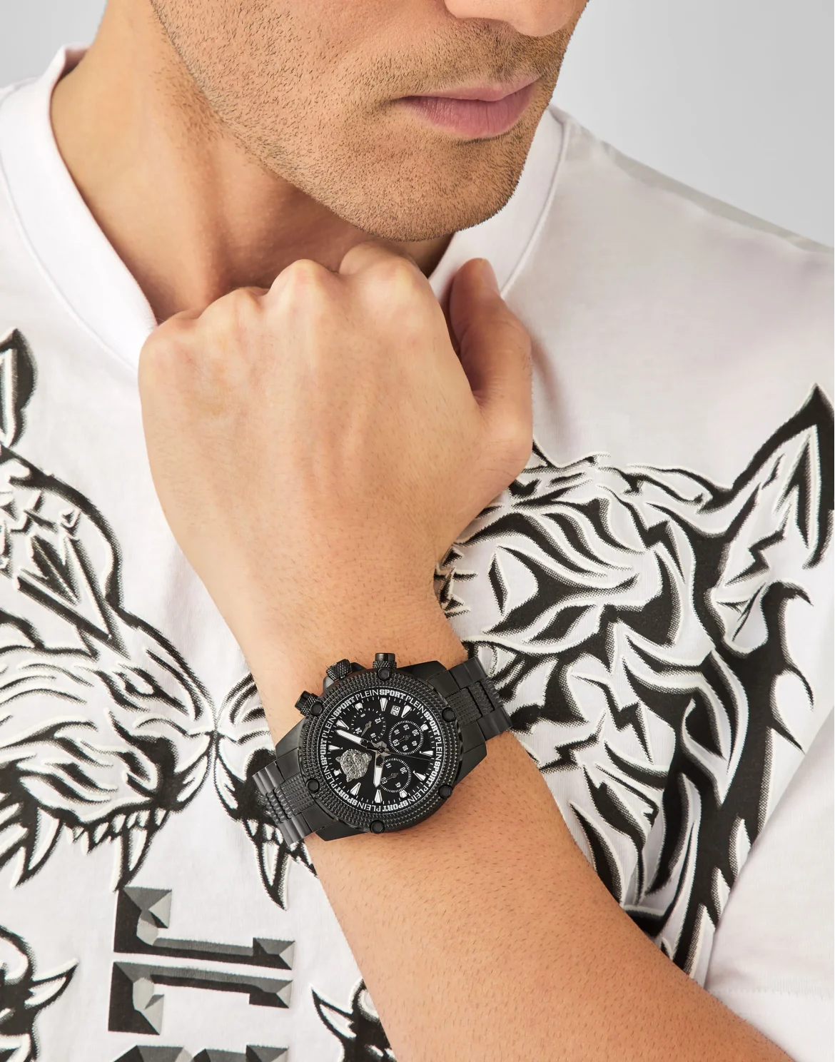 HURRICANE CHRONO Watch, цвет: Черный
