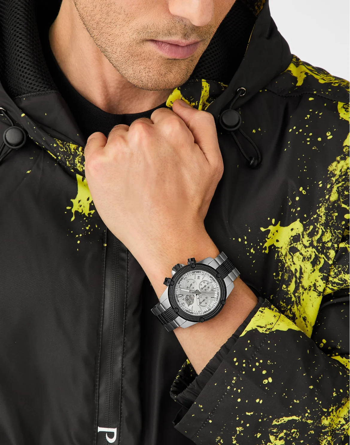 HURRICANE CHRONO Watch, цвет: Серебристый