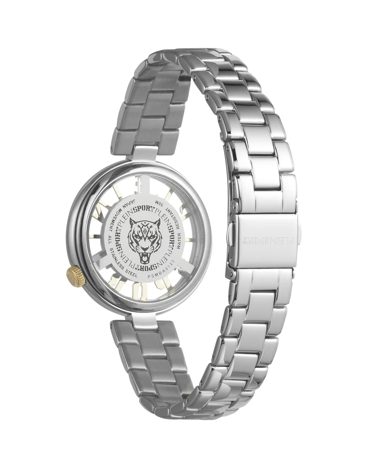 TIGER LUXE Woman Watch, цвет: Серебристый