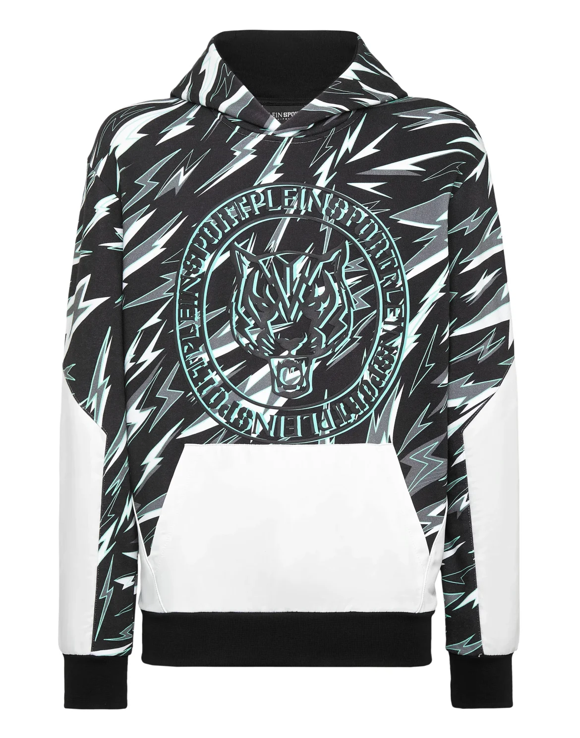 Hoodie Sweatshirt Tiger, цвет: Черный