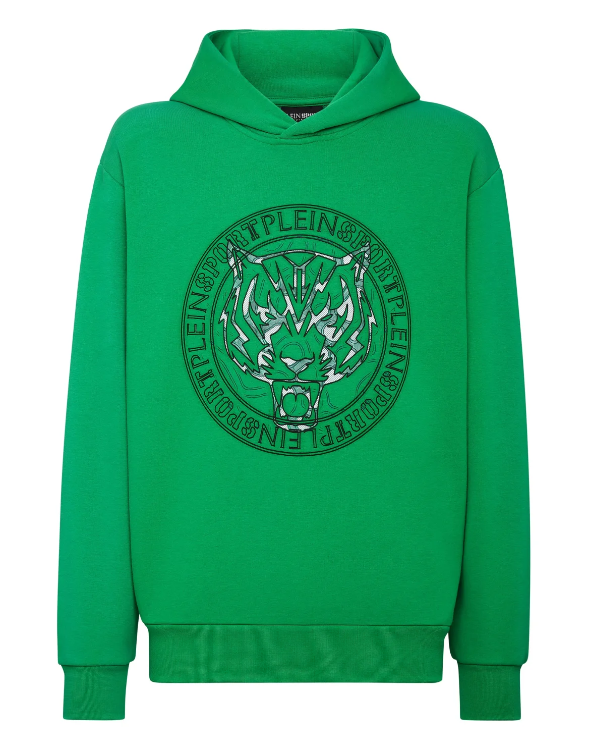 Hoodie Sweatshirt Tiger, цвет: Зеленый